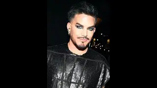 Adam Lambert at the LaQuan Smith fashion show/arrival/at the show/pics/clips, September 16