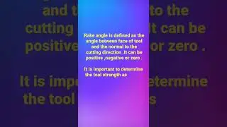 Single point cutting tool angle Rake angle #shortsvideo#education#shortsfeed#physics#technology