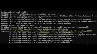 Invalid spark URL: spark://HeartbeatReeiver How to solve this error?