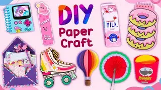 12 DIY AMAZING PAPER CRAFTS IDEAS YOU WILL LOVE #papercraft
