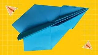 How To Make A Paper Airplane That Flies Far |  the Best Paper Plane Jet 2026 | HI ORIGAMI