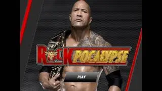 Rockpocalypse mobile game for iOS and Android (Splash-Main Menu-About Screens)