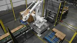 Statera RP-X Semi-automatic Robotic Palletizer - 1-In, 2-Out