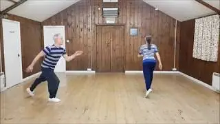The Lindy Hop Stroll ~ breakdown