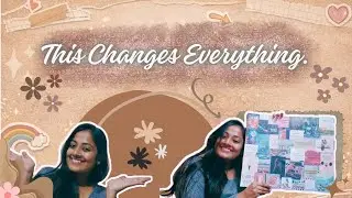 I Made My First Vision Board Ever | Manifesting My Dream Life ✨
