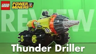 LEGO Power Miners Thunder Driller - Review