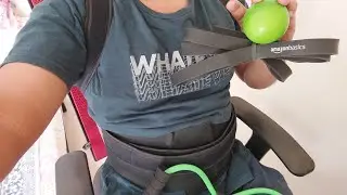 Hinmin posture corrector & Amazonbasics 27kg resistance band - Must have for bad posture exercise!