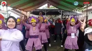 Semarak Hari Ibu, Desa Cikasungka Gelar Lomba Senam Tangerang Gemilang 2025