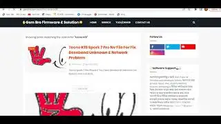 Tecno Spark 7 Pro Kf8 Nvdata Nvram File For Baseband & Network Fix