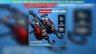 Editor&rsquo;s Choice Auto Straps For Cargo Tape Retractable Belts For Motorcycles Ratchet Strap For Load