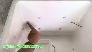 C&aacute;ch r&aacute;p combo m&aacute;y 5 sao v&agrave; khay v&agrave;o th&ugrave;ng xốp. Đặt h&agrave;ng: 0382236223