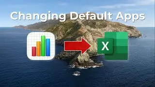 Изменение приложения по умолчанию для открытия файла в macOS X