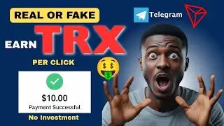 I Tried Click Bee Bot &ndash; Earn TRX Per Click? (Real or Scam?)