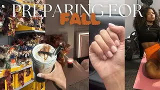 PREPARING FOR FALL🍂 | new camera!! , fall decorating, auburn festival, cook with me, gym vlog & more