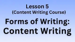 What is Content Writing | Skills & Career Opportunities | Different Types of Writing #contentwriting
