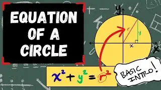 Equation of a Circle - Basic Introduction