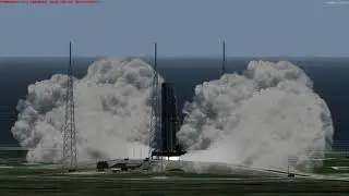 Prepar3D SLS Block 1 launch VAB roof top viewpoint