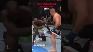 TOP 5 UNEXPECTED KNOCKOUTS IN UFC 🥊🔥