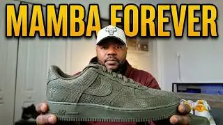 Tap Into That Mamba Mentality! Kobe Bryant x Air Force 1 Low 'Mamba Forever' Cargo Khaki
