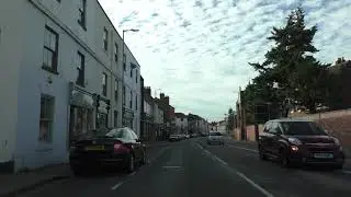 Driving On The Tything, Upper Tything & Barbourne Road, Worcester, England 19th July 2020