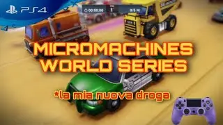 PRIME GARE SU MICROMACHINES WORLD SERIES PER PS4 || UNA DROGA!!! Gameplay ITA @Bodo_Bodo