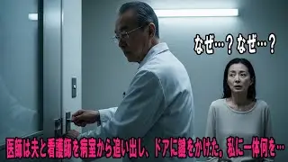 なぜ…？医師は夫と看護師を病室から追い出し、ドアに鍵をかけた。私に一体何を…