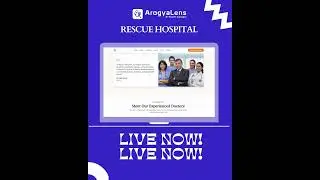 Rescue Hospital&rsquo;s Community-Centric Website | Powered by ArogyaLens.com