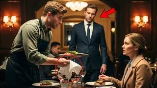 Single Dad Waiter Slipped a Secret Note While Serving Dinner &mdash; The &ldquo;Poor Woman&rdquo; Was the CEO