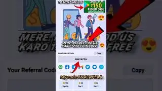 FREE Diamond App 💎 | Referral Code Use Karo | Real Proof 🔥100% Real | Referral Code Se Free Reward