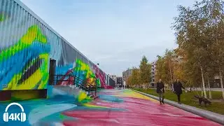 Walking in Berlin under lockdown 2020 in development stages of Moabit [4K] ASRM
