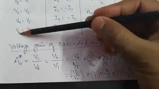 EL: 301 Effect of Cascading on Gain (with numerical) by Sneh Kumar GPC Ajmer