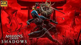 Assassin's Creed Shadows Трейлер На Русском 4K ➤ Премьера Нового Ассассинс Крид Тени