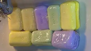 Soaked soap ASMR • Размокшее мыло 