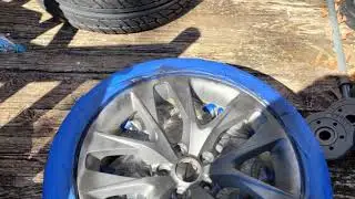 Genesis Coupe Dipping Your Wheels - plastic dip experience