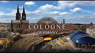 Cologne - Köln, Germany 🇩🇪 drone 4K