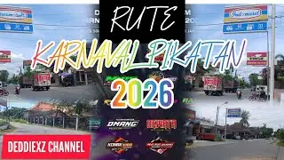 Menelusuri Rute Karnaval Pikatan 2026, Wonodadi Blitar