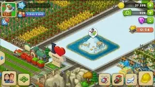 TOWNSHIP GAMEPLAY SNOWMAN LEVEL 3