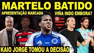 🚨 URGENTE: KAIO JORGE TOMOU A DECISÃO! VITÃO DESEMBARCA NO RIO! FLAMENGO MARCOU A APRESENTAÇÃO 2026!