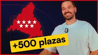 +500 plazas en Administrativos y Auxiliares Comunidad de Madrid en 2025