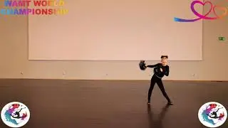 Pom Pom Cadet Solo- Kira Nykyforenko- Łódzkie Mażoretki FAME, Poland
