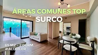 #Alquiler - Surco L&iacute;mite con San Borja - Sin Amoblar - Estreno de 2 Habitaciones