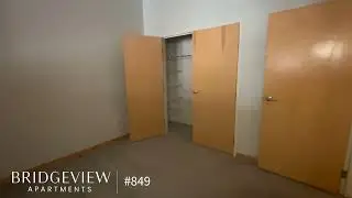 Bridgeview Apartment Tour #849  | Downtown Cleveland, Ohio