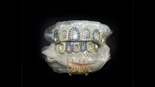 UNIK GRILLZ - Custom Grillz Openface Two Stone Setting