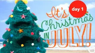 Knit And Purl Yarn Hand Dyed Advent Calendar 2025 Unboxing Reveal Review | Christmas in July