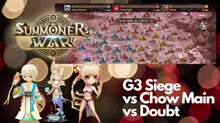Khmun Vigor Liu Mei Counter? // EU G3 Siege / Belagerungskampf // Gamechanger vs Chow Main vs Doubt