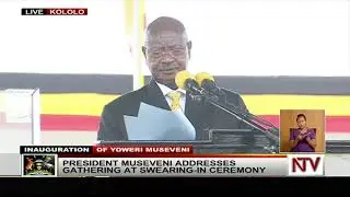 President Museveni's address at his swearing-in ceremony