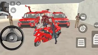 🎮🕷️ Spider-Man order by 2️⃣ Scorpio & Helicopter Park in indian 🇮🇳 bike theft auto Simulator 🎮