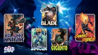 Marvel Snap Black Knight deck