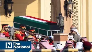 Mourners attend funeral of Kuwait's Emir Sheikh Nawaf