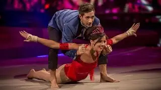 Lucy Mecklenburgh & Billy George's performance to 'Shoop Shoop Song' - Tumble: Semi-Final - BBC